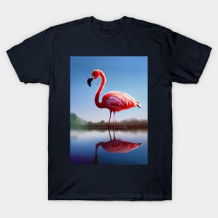 Flamingo Reflection T-Shirt